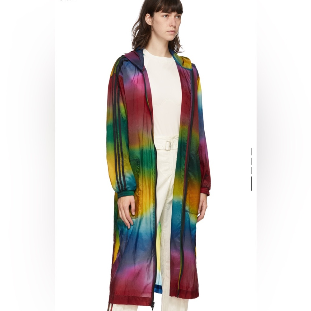 Adidas X Paolina Russo Multicolour Oversize Coat - Picture 8 of 8